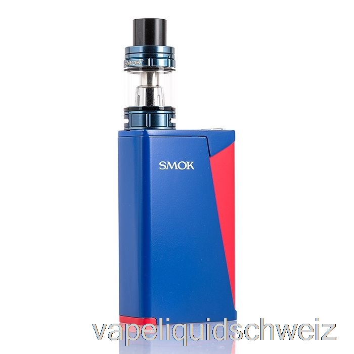 Smok H-priv Pro 220w Tc Starter Kit Blau / Rot Vape Schweiz